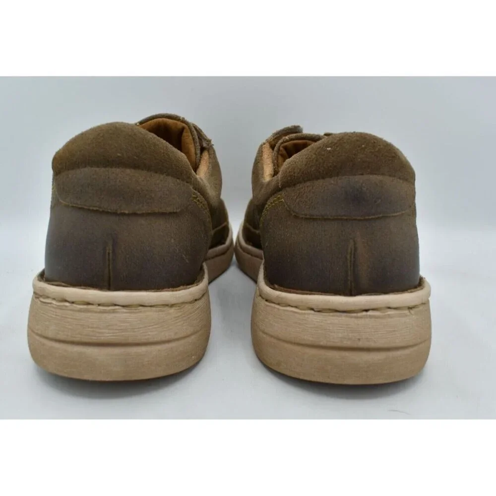 Born Mens‎ Size 9 Dustin Taupe Distressed Leather Casual Shoes